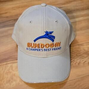 Khaki Embroidered Baseball Hat One Size